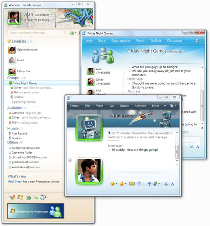 Windows 7 Windows Live Messenger 2011 15.4.3555.308 full